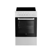 Beko FSS 57100 GW Elektricni šporet, Klasicna pecnica, 60 l