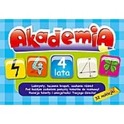 Akademia 4 lata + 32 naklejki
