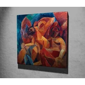 Wallity Dekorativna slika na platnu, 45x45cm, Šarena
