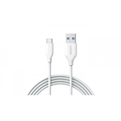 Anker kabl USB/Type C 1,8m bela