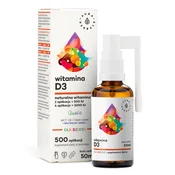 Aura Herbals - Vitamin D3 za otroke, MCT 50 ml