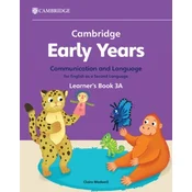 Cambridge Early Years Communication and Language for English as a Second Language Learners Book 3A