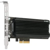 Adapter za SSD disk Icy Dock MB987M2P-1B, srebrn/črn