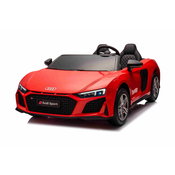 Licenciran avto na akumulator Audi R8 Spyder LIFT - dvosed - rdeč