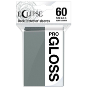 Štitnici za karte Ultra Pro - Eclipse Gloss Small Size, Smoke Grey (60 kom.)
