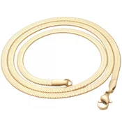 Ogrlica Glossy - Zlata/50cm/3mm KP34687
