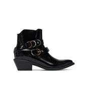 PINKO Škornji Ankle Boot Box Calf SD0343 P114 Z99 Črna