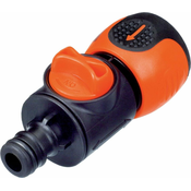 Stocker Priključek za cev DeLuxe z regulacijskim ventilom 1/2 z evro priključkom za cev