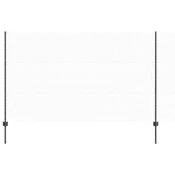Vidaxl Ograja z varjeno žico 100 x 1,4 m (Š x V) Jeklo s PVC premazom