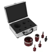 Komplet diamantnih kronskih svedrov 6-68mm 64965