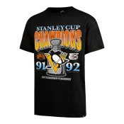 Moška majica 47 Brand NHL Pittsburgh Penguins Graphic ’47 Drop Shoulder Tee L