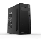 Racunalo LINKS Pro M124AW / Ryzen 5 8600G, 16GB DDR5, 1TB SSD NVMe, AMD Radeon Graphics, WiFi, Windows 11, crno