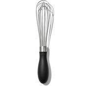 Metlica za stepanje GOOD GRIPS, 18 cm, črna, iz nerjavečega jekla, OXO