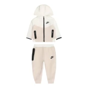 Nike Sportswear Trenirka za tek TECH FLEECE ecru/svetlo rjava/črna
