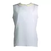 Ženska svetlo modra bluza brez rokavov