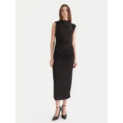 Marella Cocktail obleka Scuola 2523626011 Črna Slim Fit
