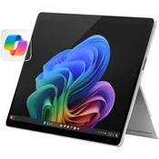 Microsoft Surface Pro 2-in-1 Laptop/Tablet (2024), Windows 11 Copilot+ PC, 13 Touchscreen LCD Display, Snapdragon X Plus (10 Core), 16GB RAM, 256GB Storage, 5G Connectivity, Platinum