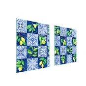 shumee ZAŠČITNA STEKLENA PLOŠČA ZA ŠTEDILNIK 85x52 MOSAIC