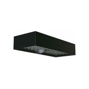 LED solarno zidno svetlo sa senzorom LED/6W/3,7V IP65 4000K 3000 mAh crno