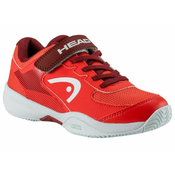 Tenisice za djecu Head Sprint Velcro 3.0 - orange/dark red