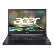 Acer Aspire Notebook Gaming 7 A715-43G-R5NU, NH.QHDEX.00D, 15,6/FHD-IPS/Ryzen 5-5625U/24GB/S512GB/3050-4GB/DOS