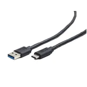 Gembird USB kabl 1,8 m USB 3.2 Gen 1 1 (3.1 Gen 1) USB C USB A Crno