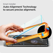 Spigen Spigen Alm Glas.TR 2-Pack - Kaljeno steklo za Google Pixel 7A (prozorno)
