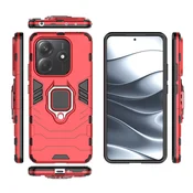 LENUO Ovitek Armor za Redmi Note 14 5G rdeč