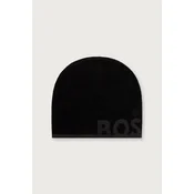 BOSS Green kapa moška z dodatkom volne Reviso_Beanie