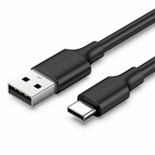 Ugreen kabel USB – USB Type C 2A 0,5m (60115): crni