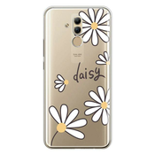 Ovitek za Huawei P30 | Prozoren, motiv marjetice