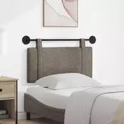 vidaXL Visoki naslon za glavo Siva 100 x 55 x 5 cm Antikni PU