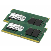 MTXtec MTXTEC 32 GB kompleta 2x16GB SODIMM DDR4 PC4-17000 2133MHz 260 PIN pomnilnik za prenosnik, (20480516)