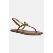 Otroški sandali Michael Kors JAGGER RILEY rjava barva, MK01394200