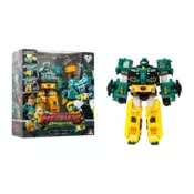 Alpha Group Quantum Heroes Dinoster Stego Tron robot veliki raptor, 2v1