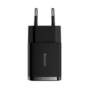 NEW Kompaktni omrežni polnilec 2x USB 10,5W črn