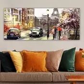 Wallity Slika na platnu 50x120cm