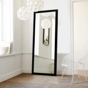 Hanah Home Podno ogledalo Cheval, 40x105cm, Crno