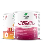 Natures Finest Hormone Balance PRO | naravna podpora hormonom in PMS | ašvaganda, šentjanževka, baldrijan, cink