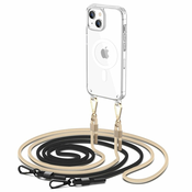 OVITEK HEYCASE FLEXAIR CHAIN MAGSAFE IPHONE 15 BLACK & Bež