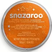 Snazaroo barva za obraz Sparkly Orange (bleščeča oranžna) 18ml