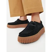 Clarks Nizki čevlji Torhill Bee 26172044 Črna