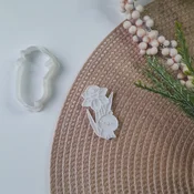KREATIVNI SLATKIŠI Modla za kolace i ukrase Pile, 7 cm, Bela