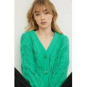 Green womens cardigan Desigual Janis - Women