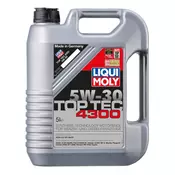 LIQUI MOLY motorno olje LM TOP TEC 4300 5W30, 5l (2324)