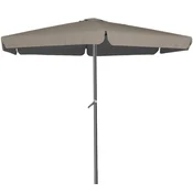 Linder Exclusiv Vrtni senčnik 300 cm Sivo-rjav