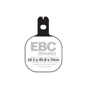 Klocki hamulcowe EBC GPFAX184HH torowe/profesjonalne (kpl. na 1 tarcze)