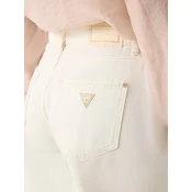Guess Jeans kratke hlače W6GD1A D0704 Bela Relaxed Fit