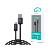 Devia ST108035 Gracious v2 12W USB/Lightning 1m crni kabel za podatke i punjenje