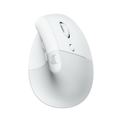 LOGITECH Lift Bluetooth Vertical Ergonomic Mouse - OFF-WHITE/PALE GREY